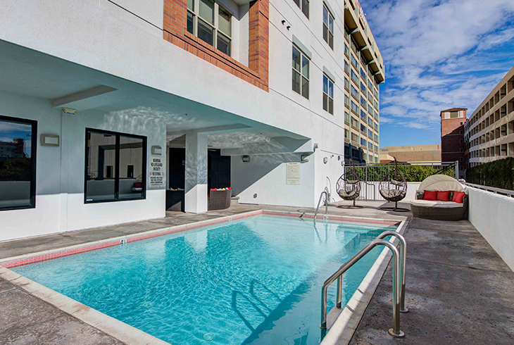Resort style pool