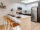 Apartment kitchen with counter seating
