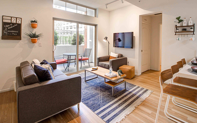 Furnished living space