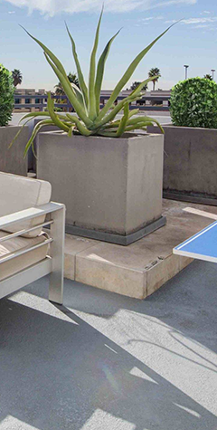 outdoor lounge