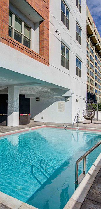 Resort style pool