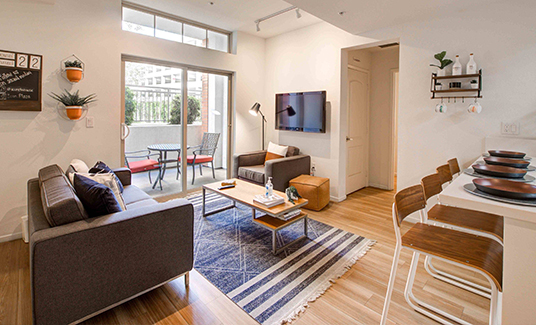 Furnished apartment