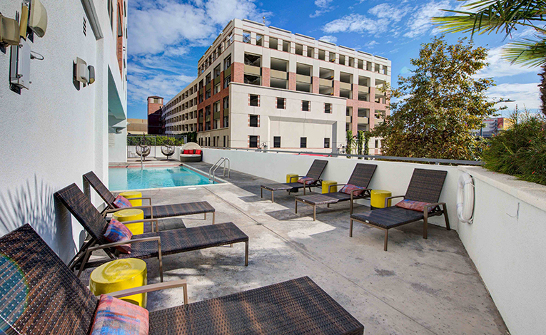 Resort style pool