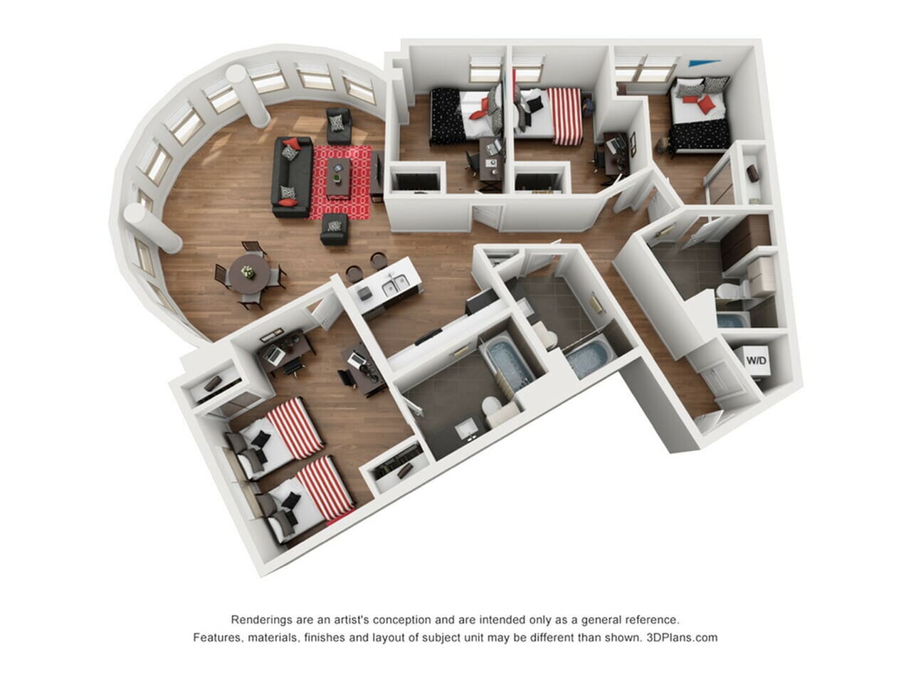 D5 Floor plan