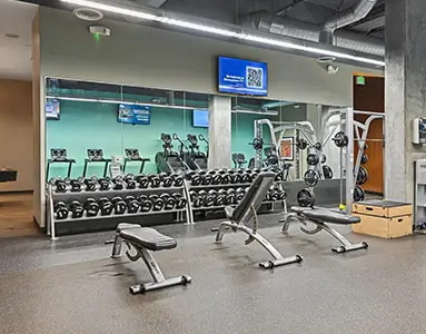 fitness center